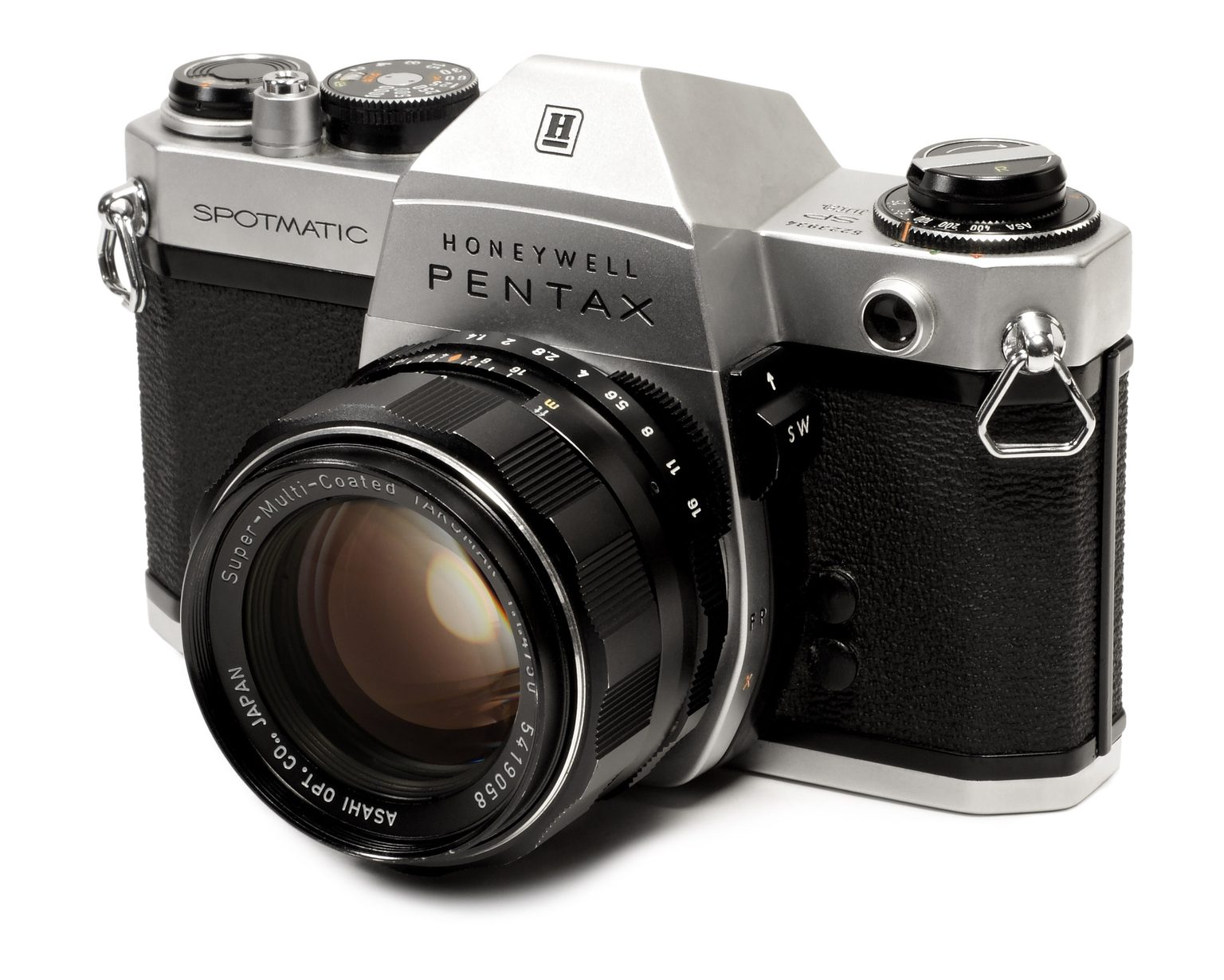 Honeywell PENTAX Spotmaticのフィルム一眼レフカメラ
